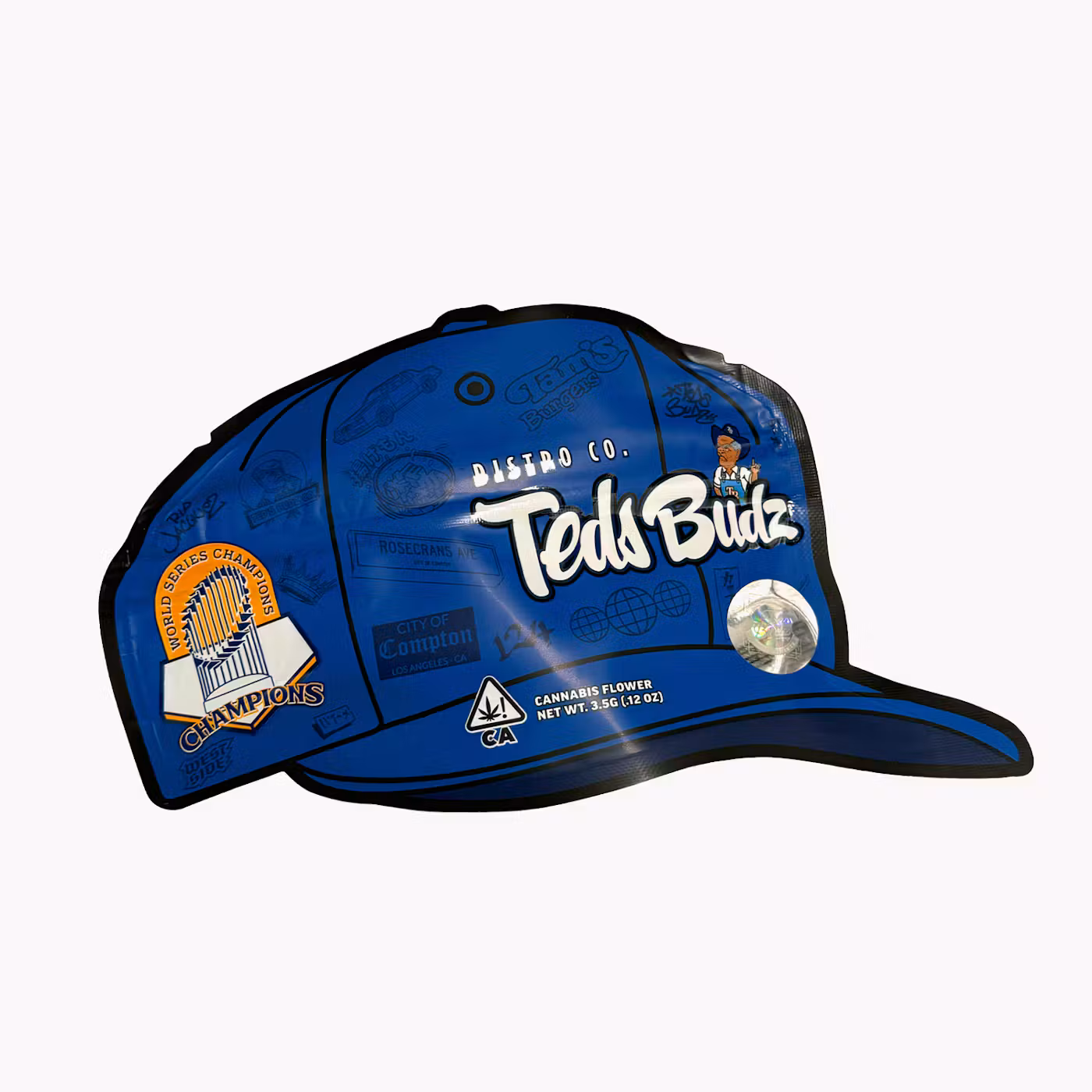 Teds Budz Blue Burgundy Strain