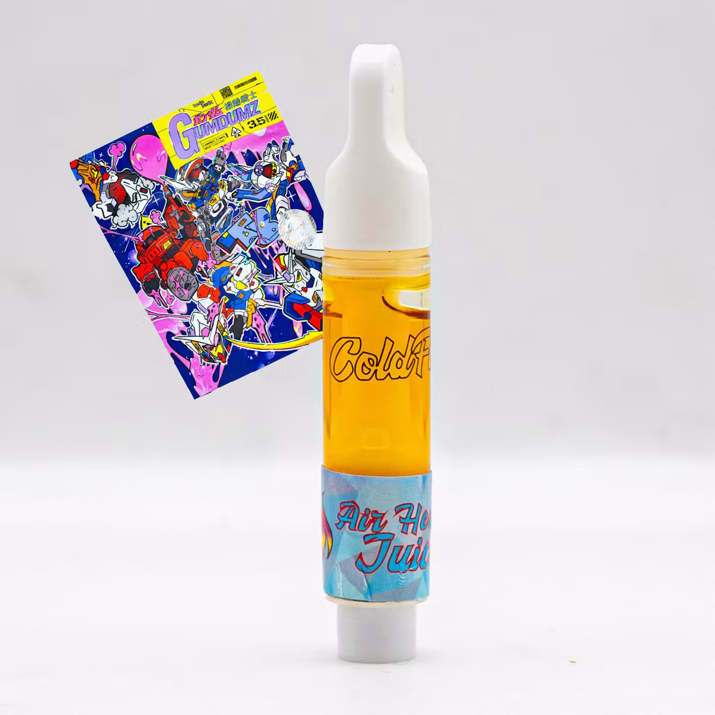 Teds Budz x ColdFire Gumdumz 1g vape cartridge